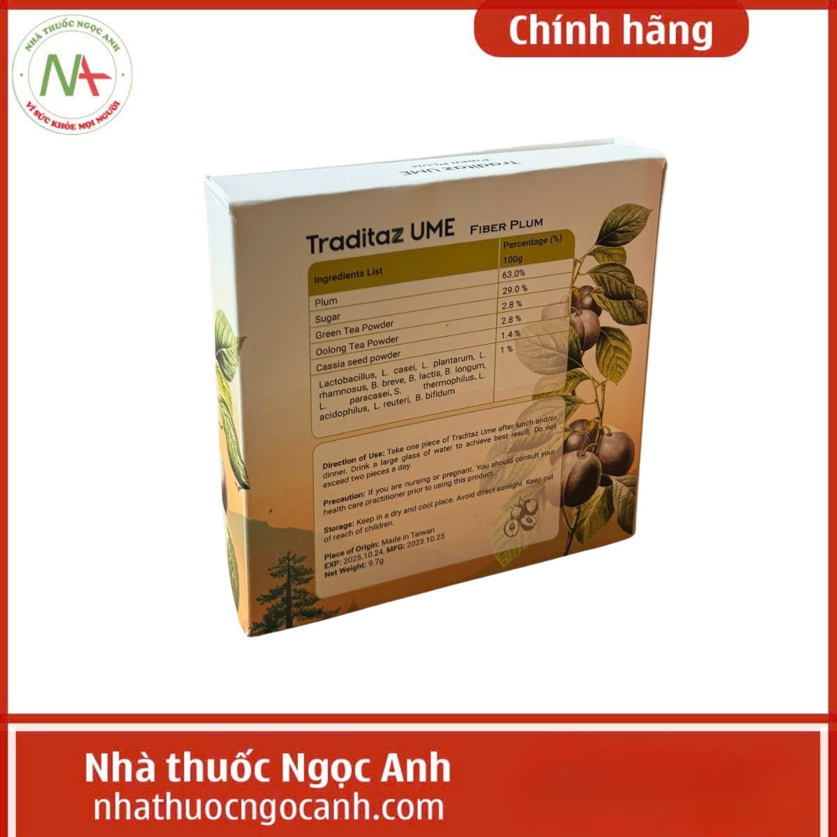 Traditaz Ume Fiber Plum