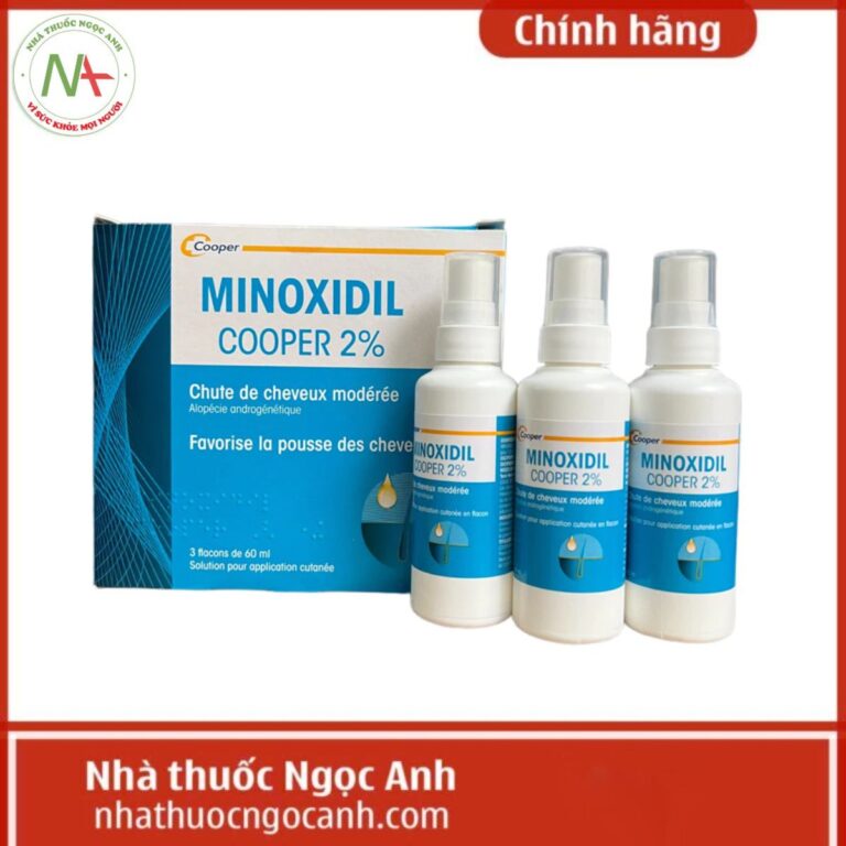 Xịt chống rụng tóc Minoxidil Cooper 2%