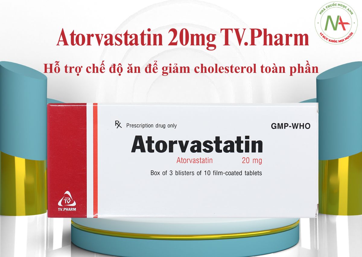 Atorvastatin 20mg TV.Pharm