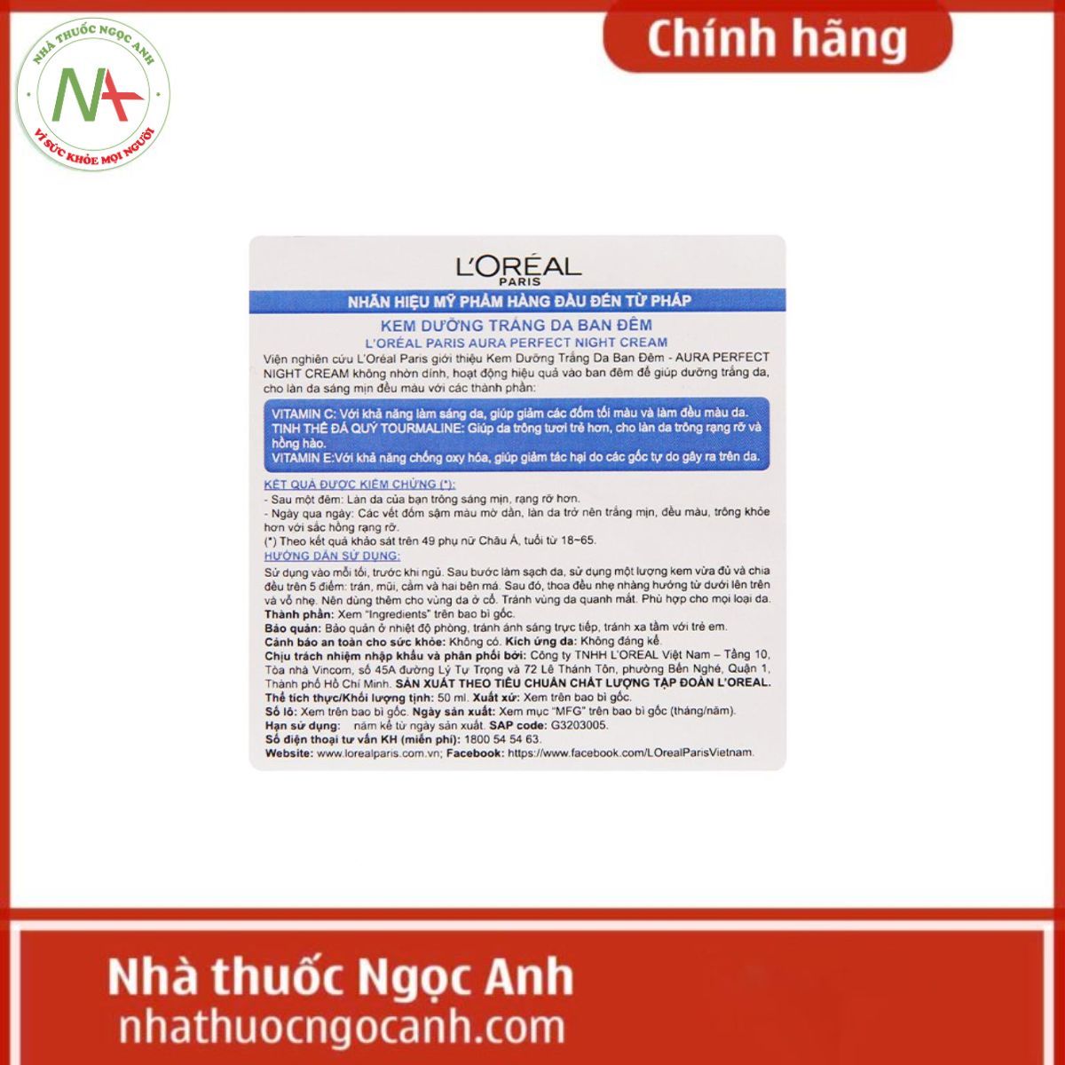 Aura Perfect Night Cream