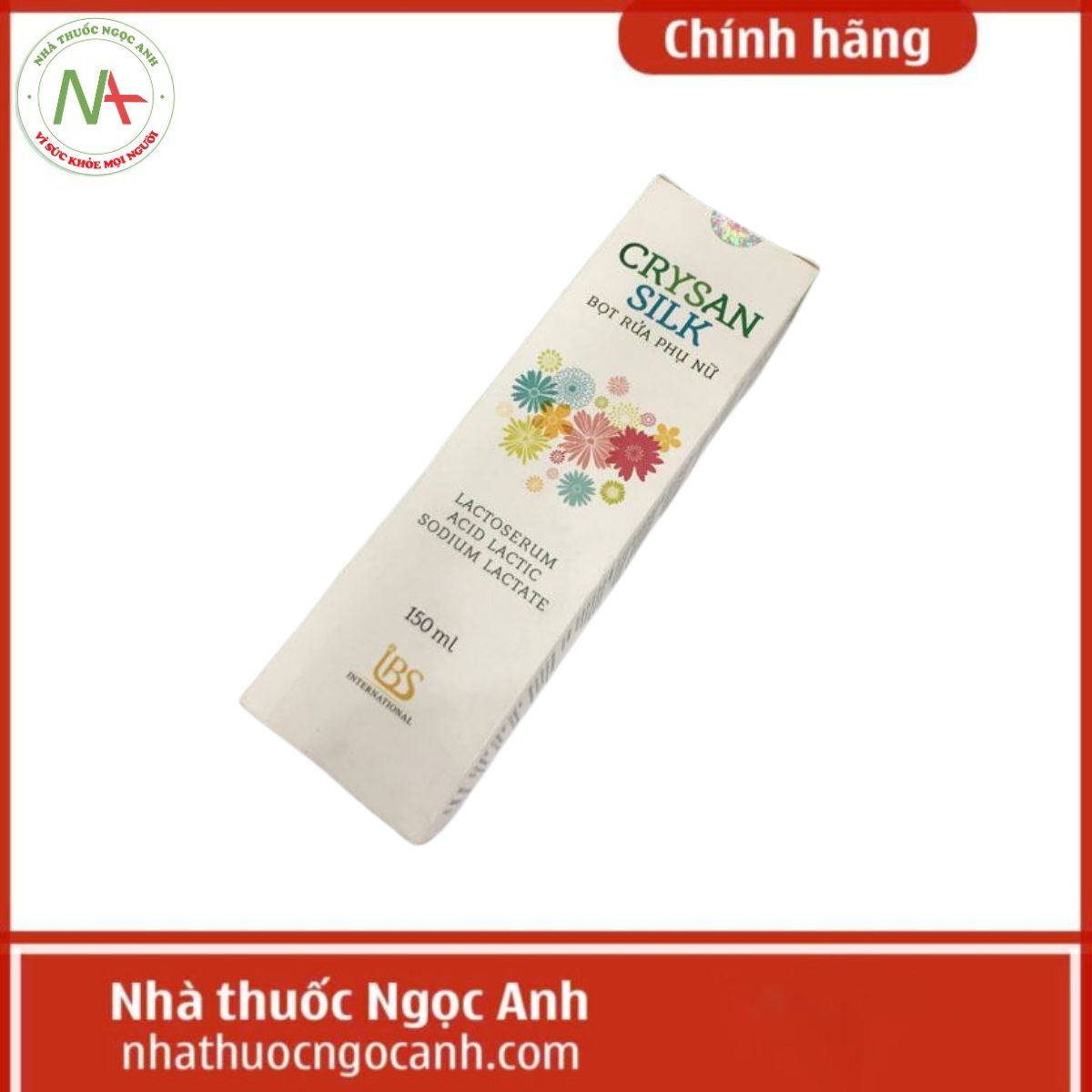 Bọt rửa phụ nữ Crysan Silk 150ml