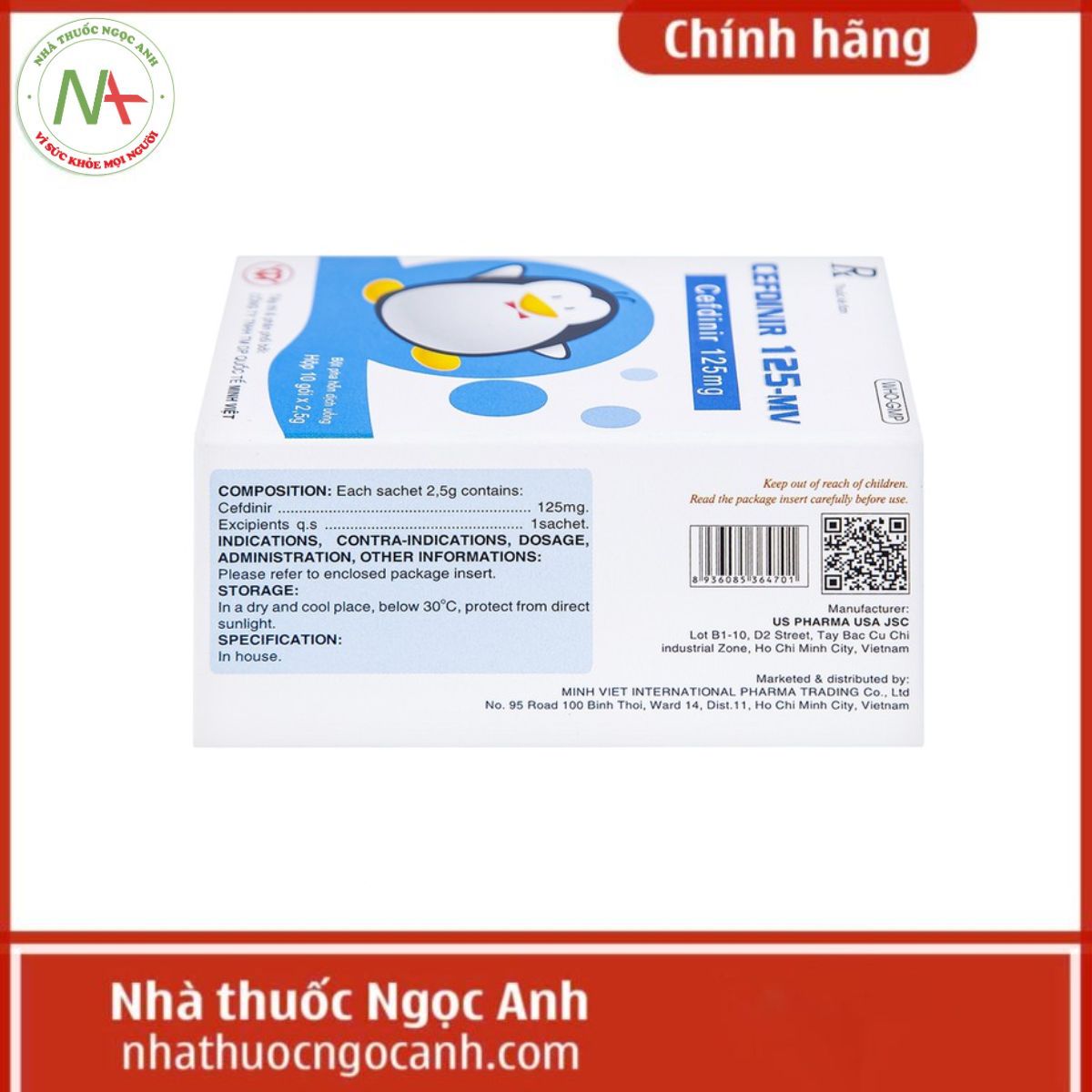 Cefdinir 125-MV