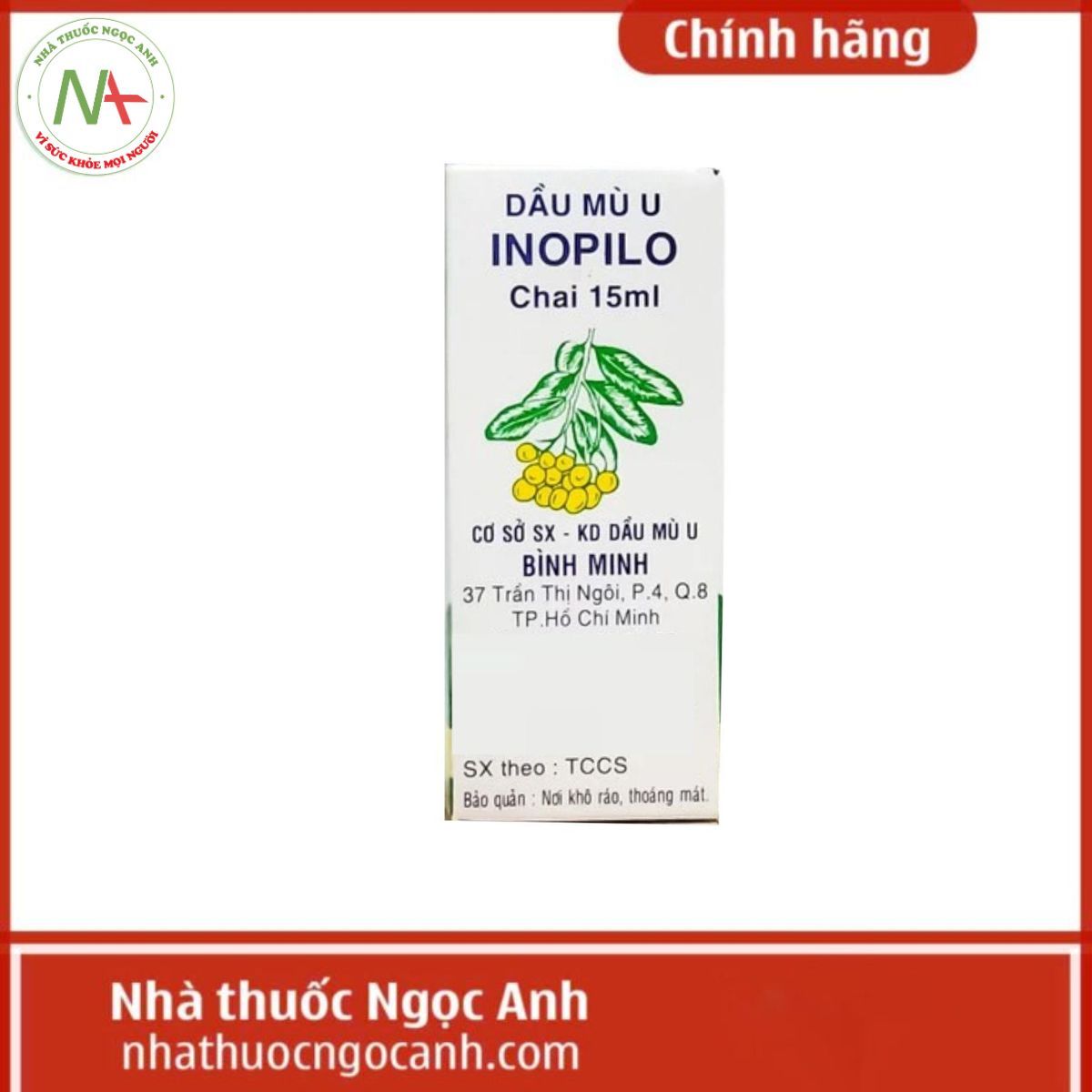 Dầu mù u Inopilo 15ml