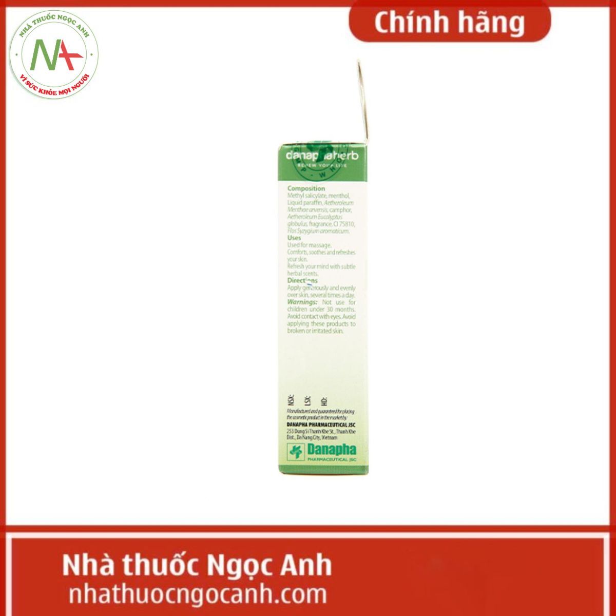 Dầu xoa bi lăn thảo mộc Clovy 9ml