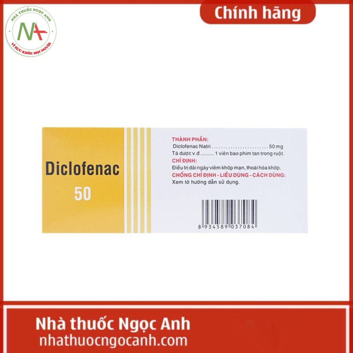 Diclofenac 50 Uphace