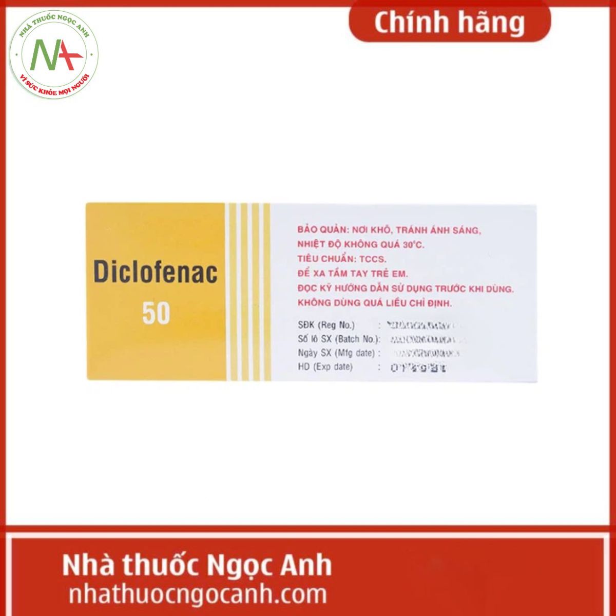 Diclofenac 50 Uphace