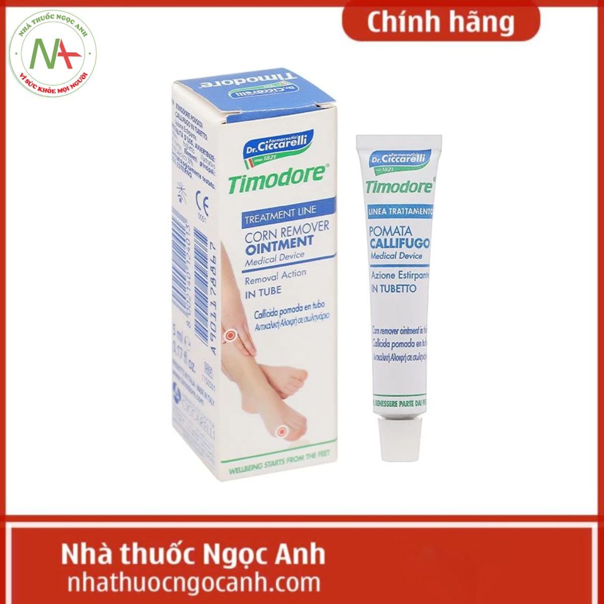 Timodore Gel Dr.Ciccarelli Timodore gel 5ml có tác dụng gì, giá bao nhiêu?