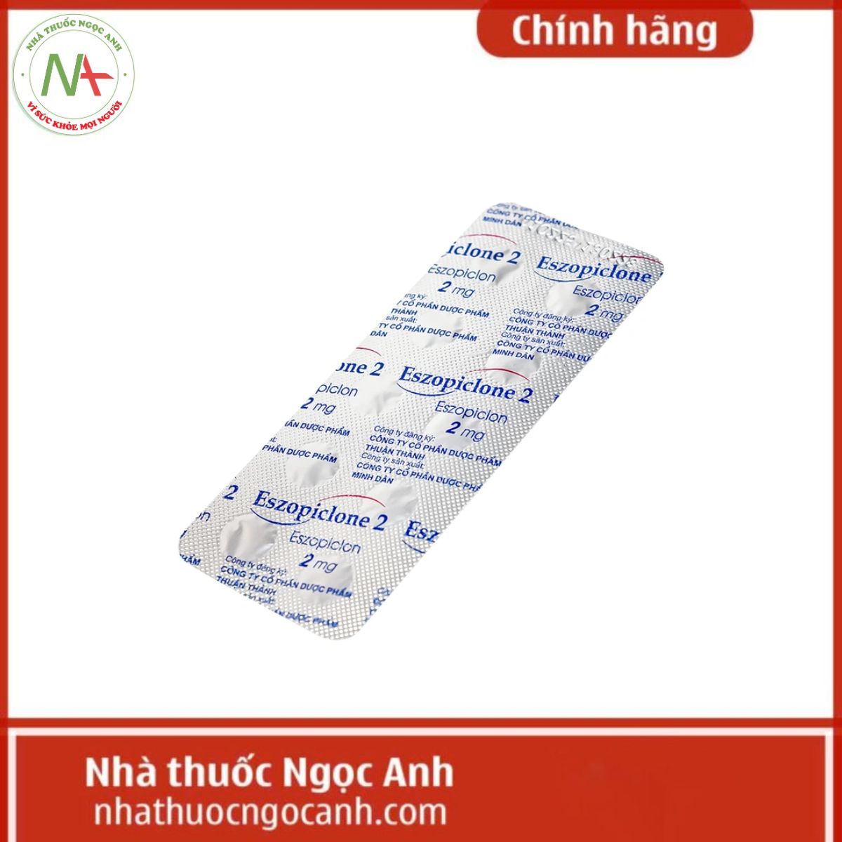 Eszopiclone 2mg Minh Dân