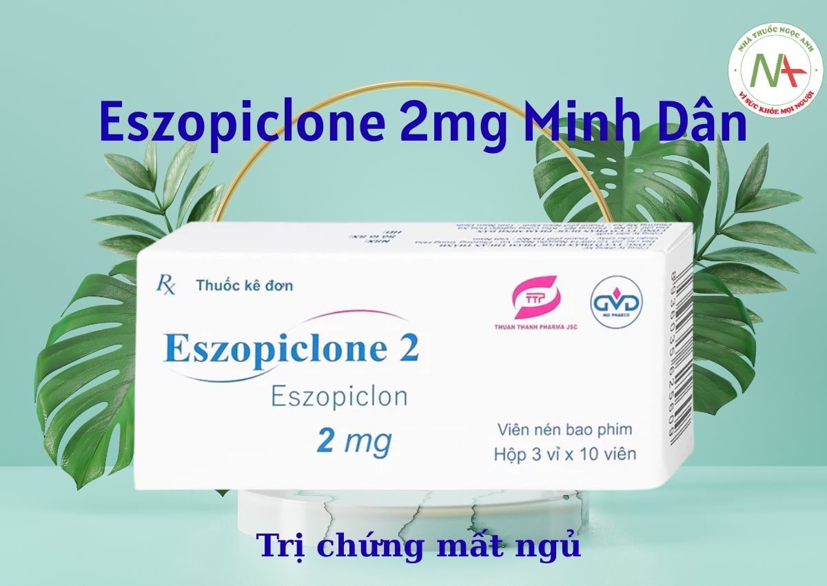 Eszopiclone 2mg Minh Dân