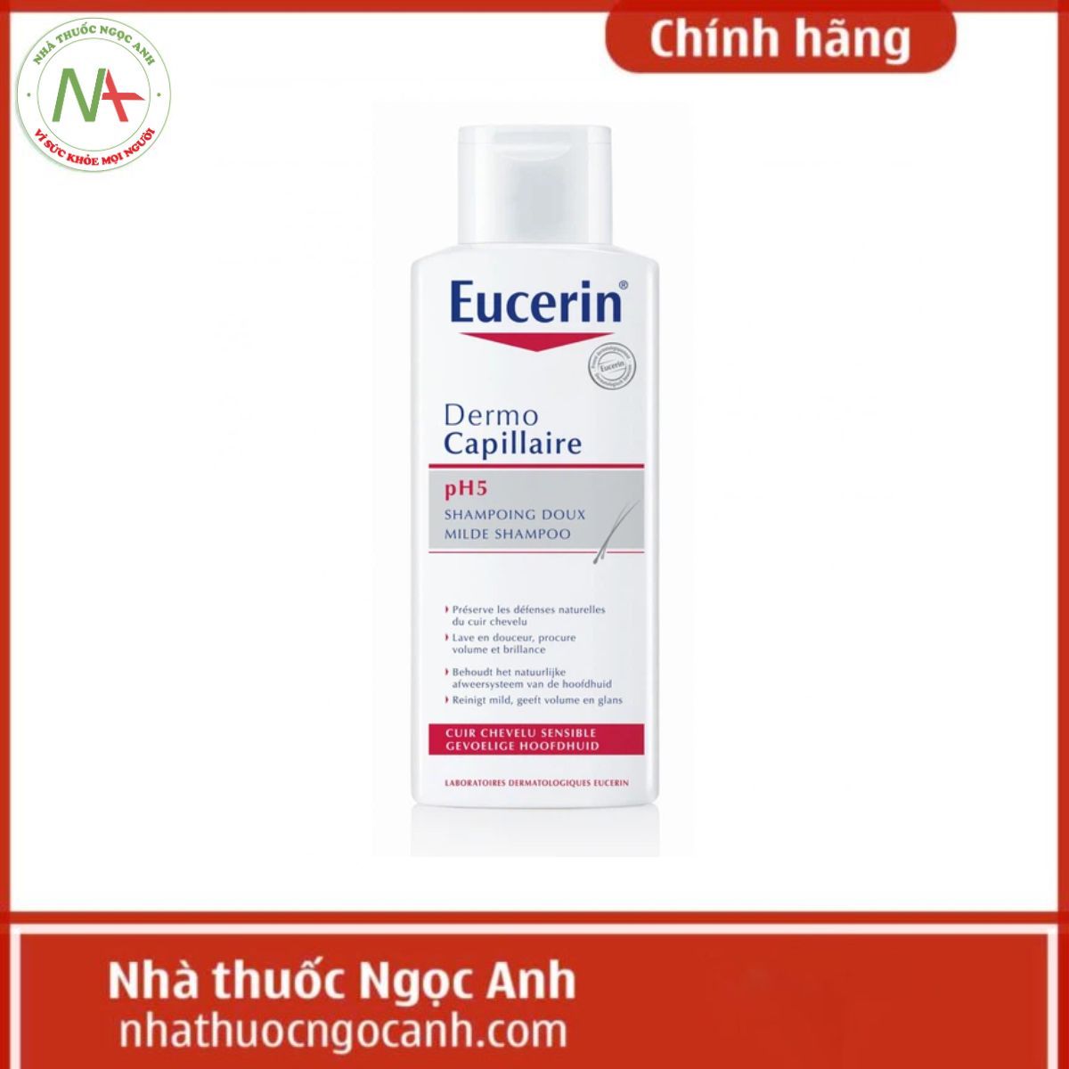 Eucerin Dermo Capillaire pH5 Mild Shampoo
