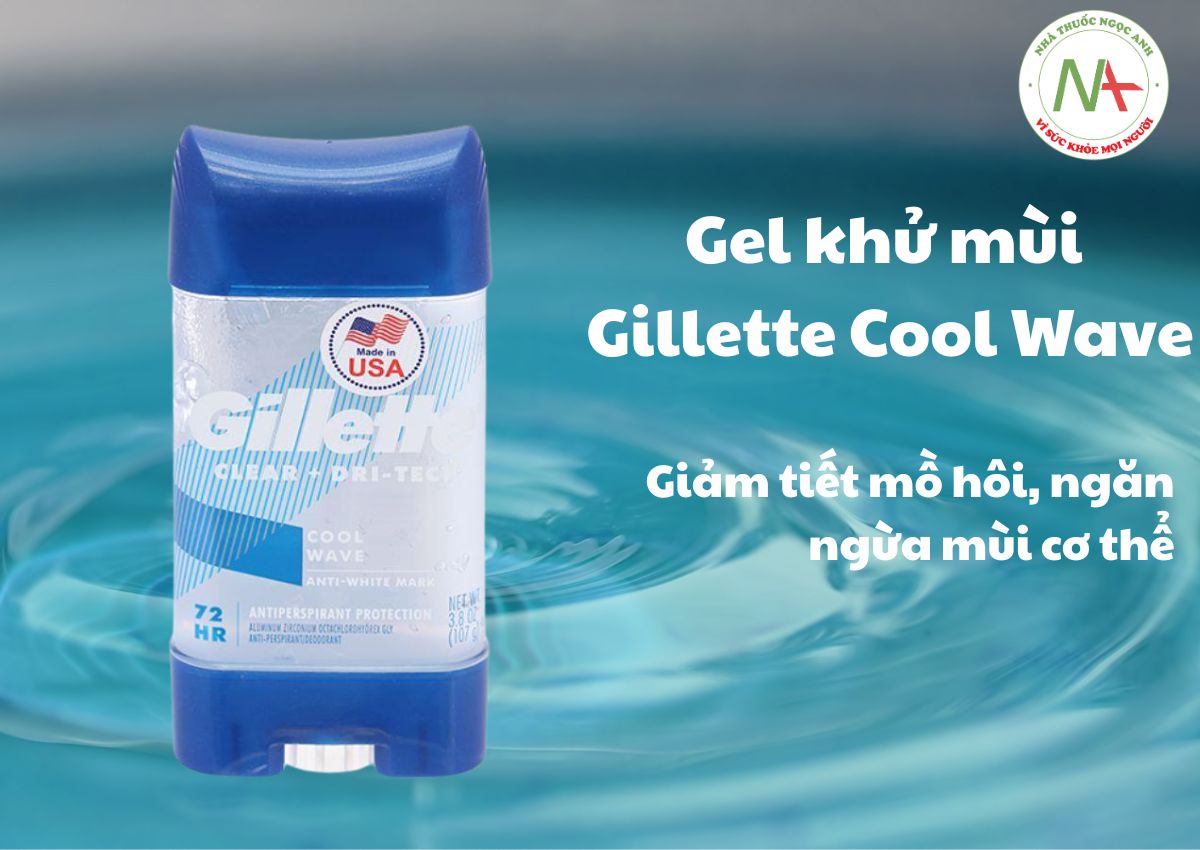 Gel khử mùi Gillette Cool Wave 