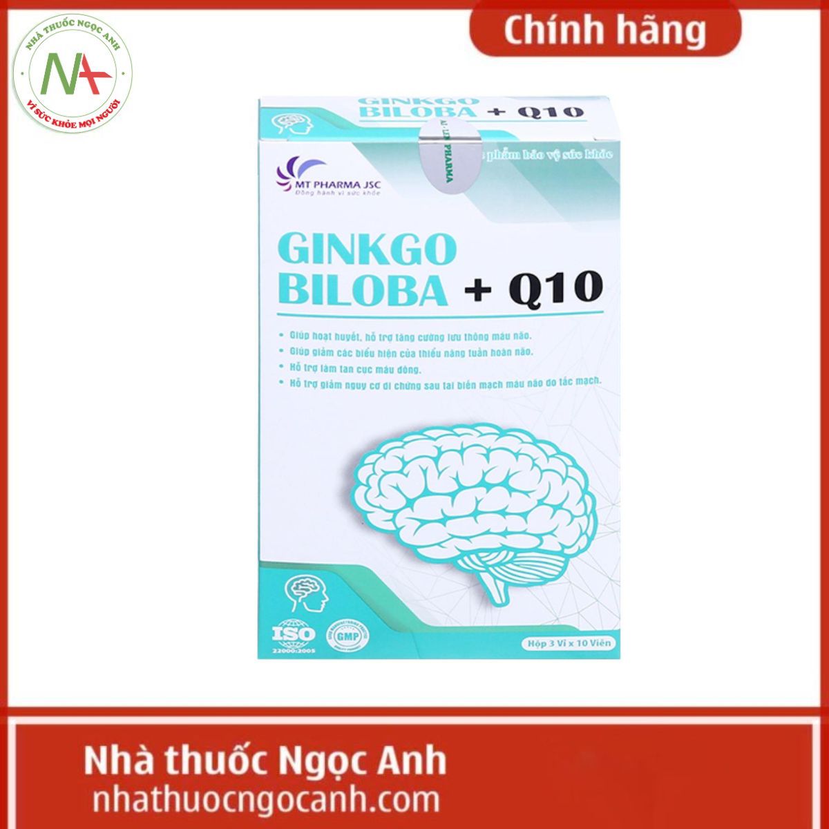 Ginkgo Biloba + Q10 MT Pharma JSC