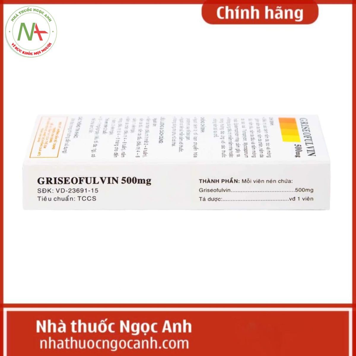 Griseofulvin 500mg Vidipha