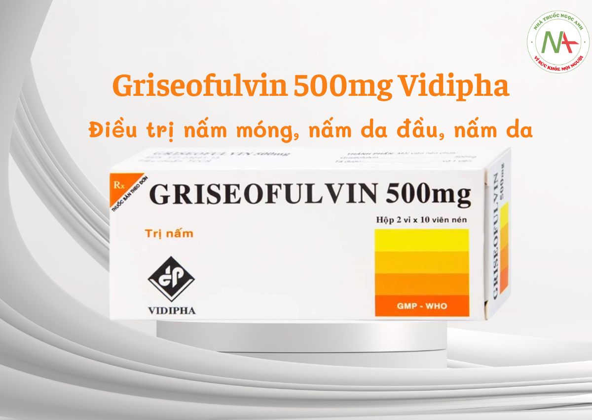 Griseofulvin 500mg Vidipha
