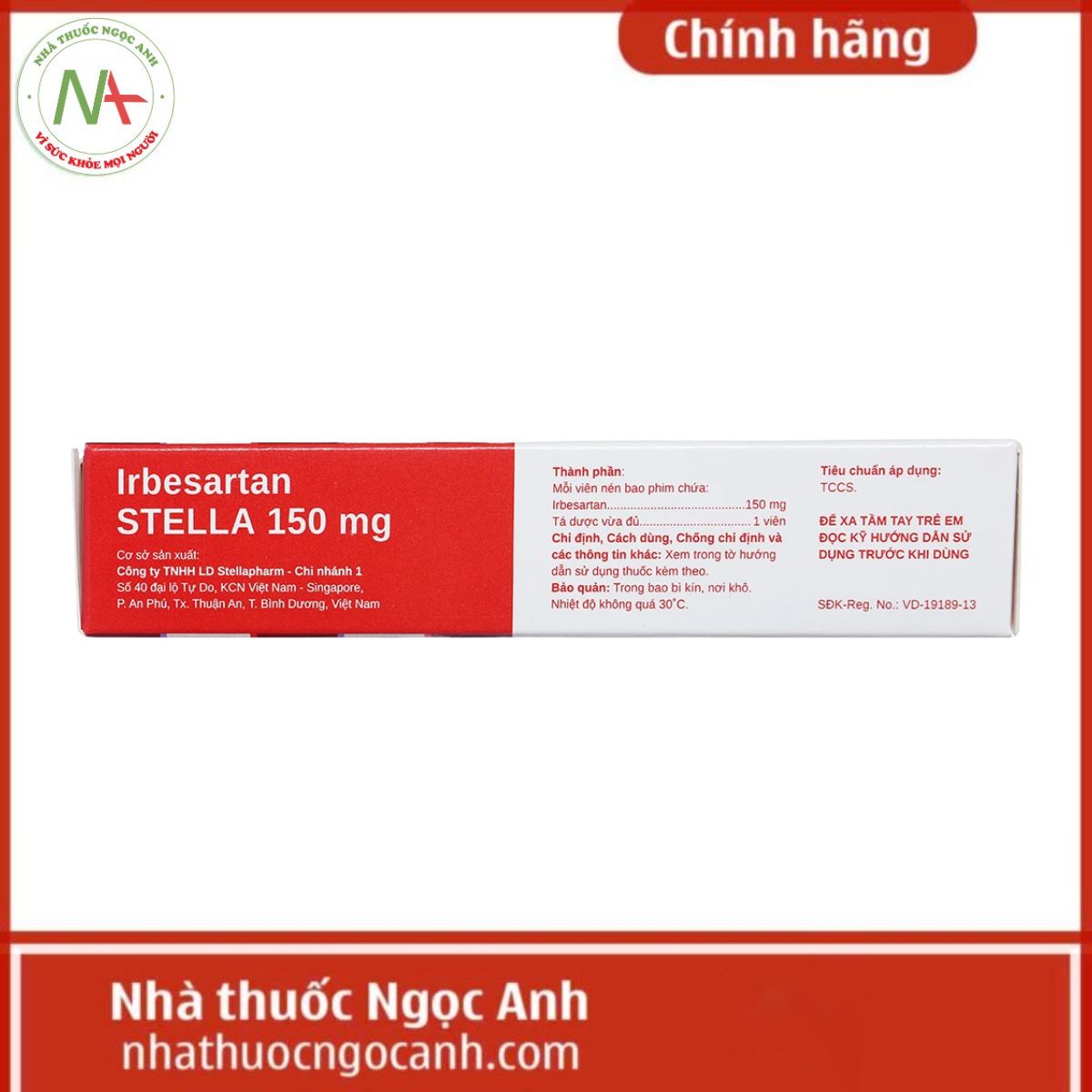 Irbesartan Stella 150mg