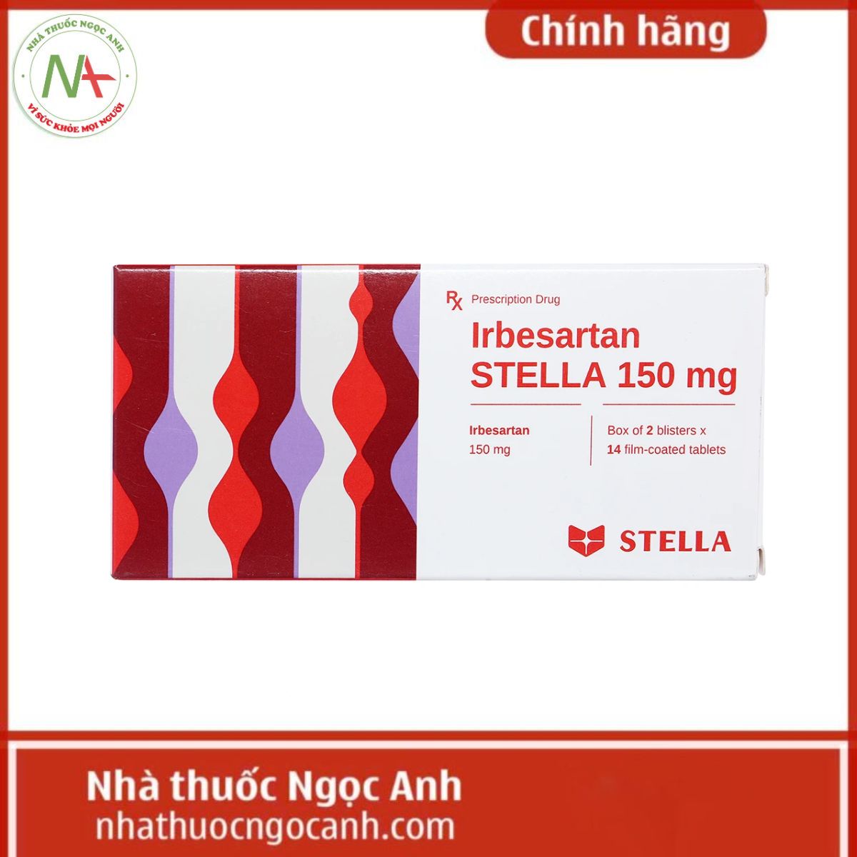 Irbesartan Stella 150mg