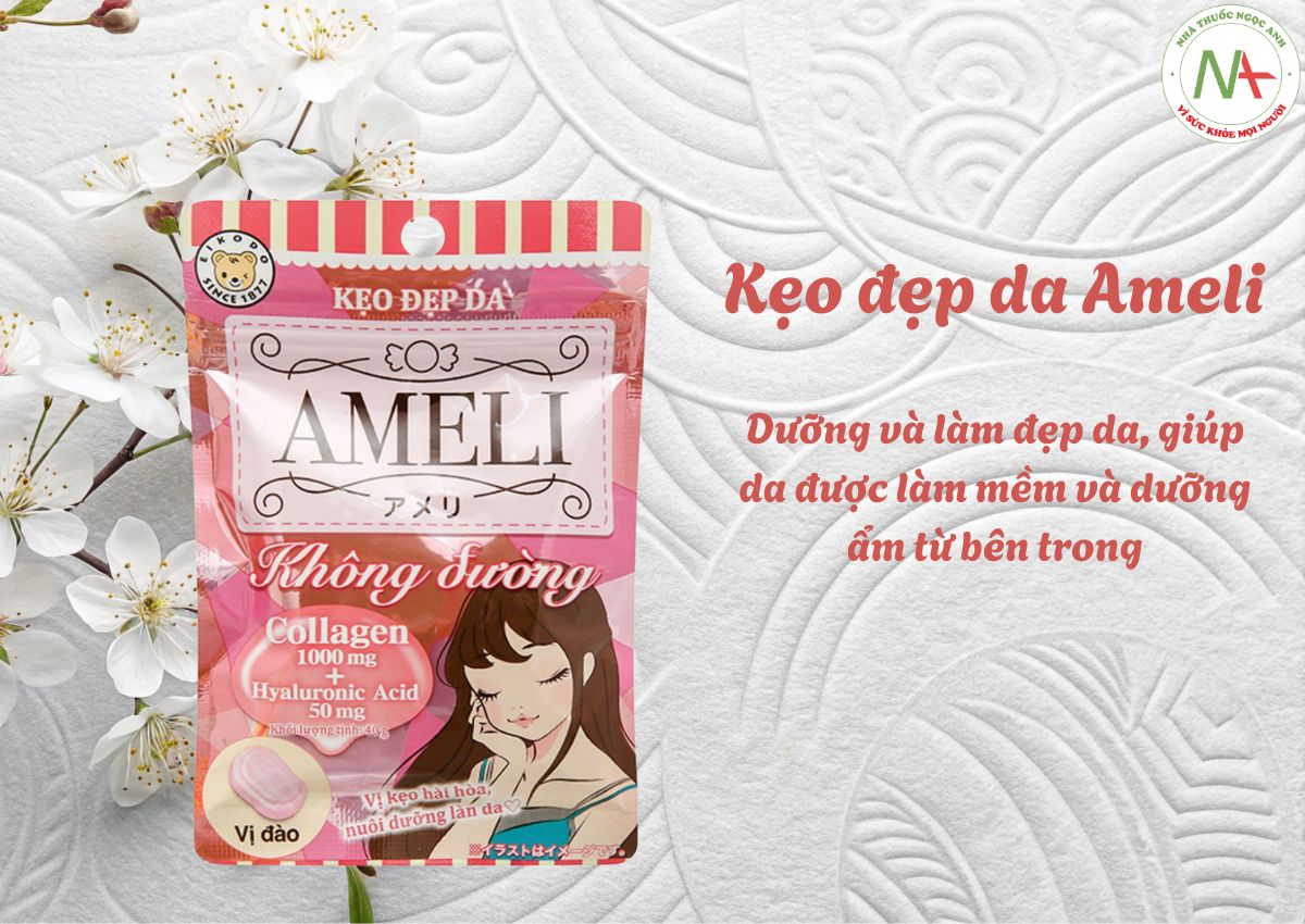 Kẹo đẹp da Ameli
