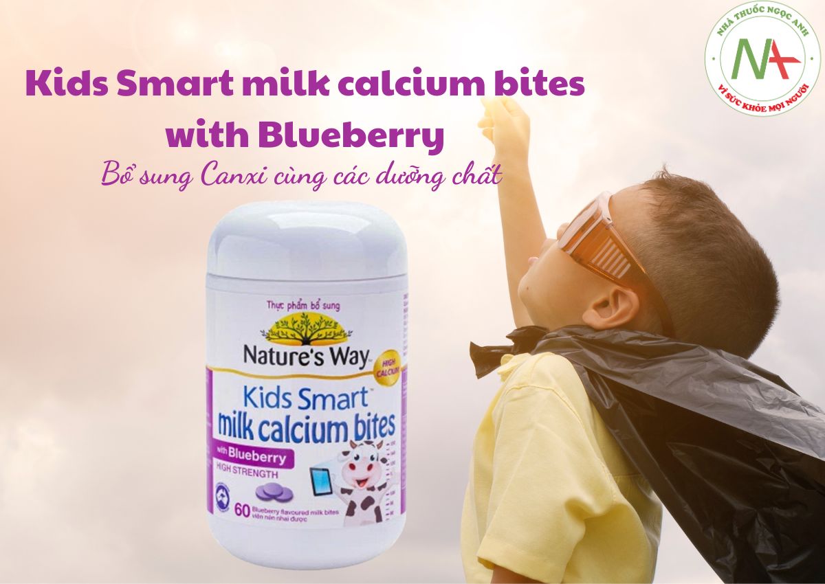 Kids Smart milk calcium bites with Blueberry 3 Kids Smart milk calcium bites with Blueberry