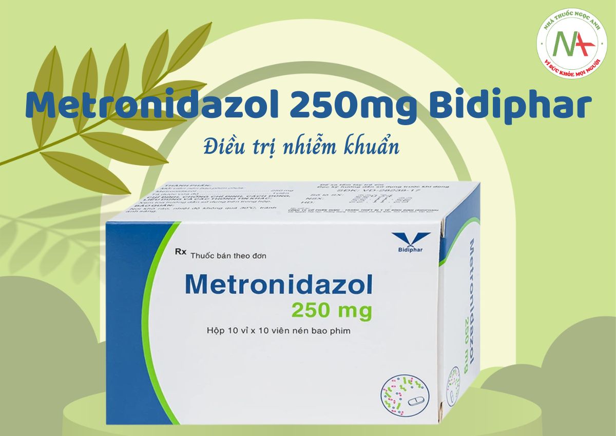 Metronidazol 250mg Bidiphar