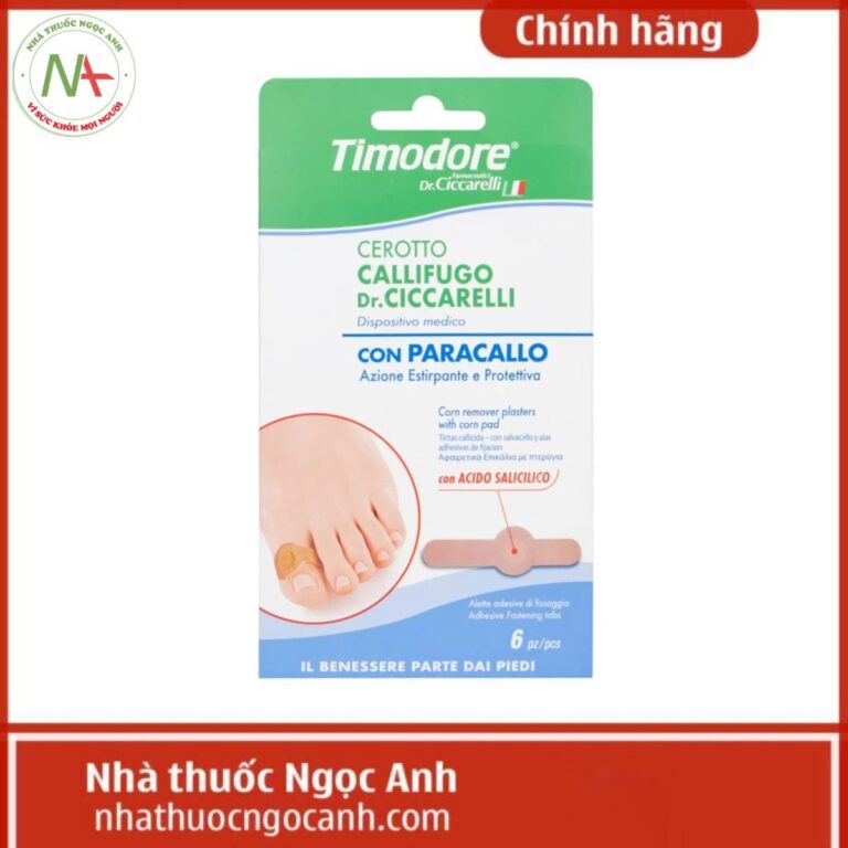 Miếng Dán Loại Bỏ Mụn Cóc Dr.Ciccarelli Timodore