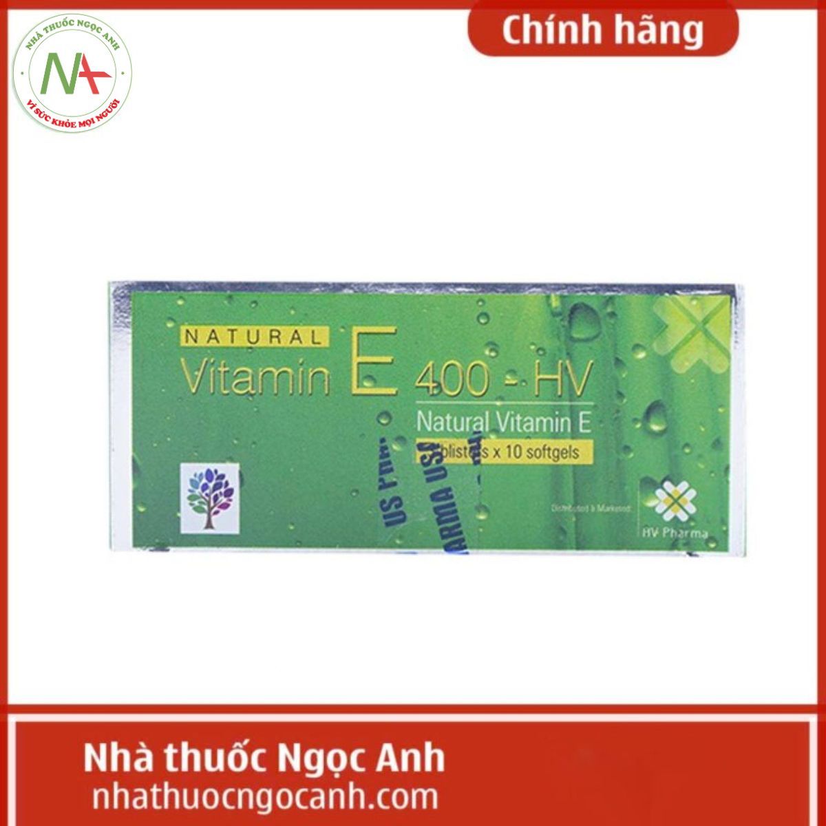 Natural Vitamin E 400 - HV