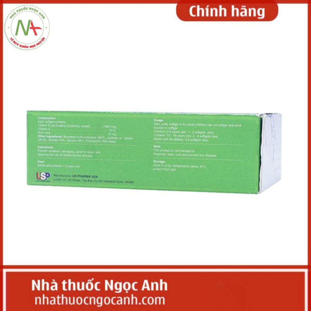 Natural Vitamin E 400 - HV