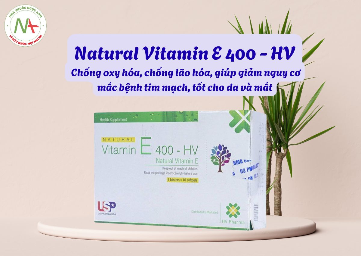 Natural Vitamin E 400 - HV