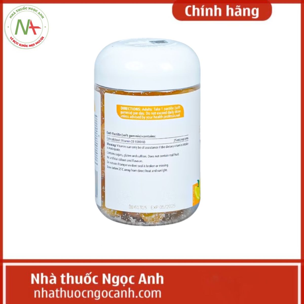 Nature's Way Vita Gummies Vitamin D3 1000IU