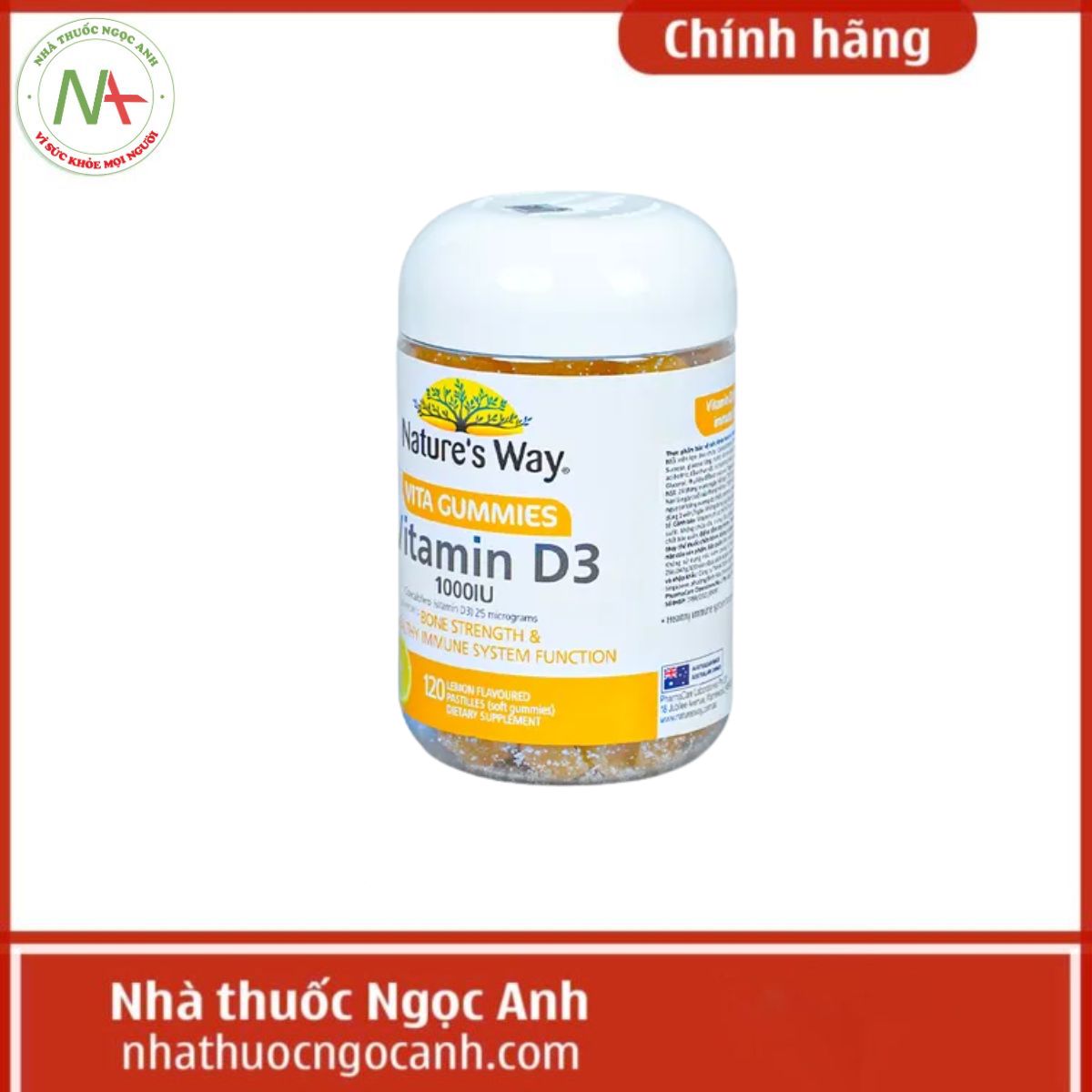 Nature's Way Vita Gummies Vitamin D3 1000IU