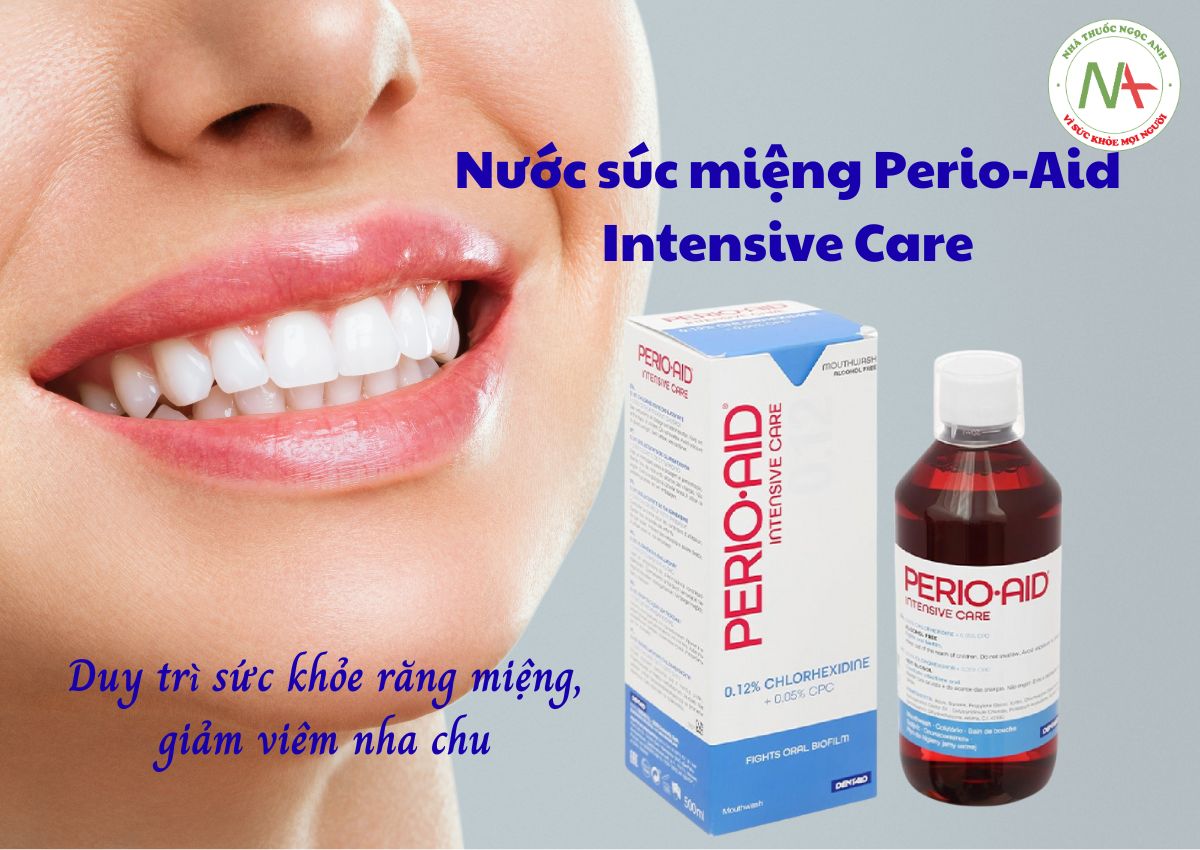 Nước súc miệng Perio-Aid Intensive Care