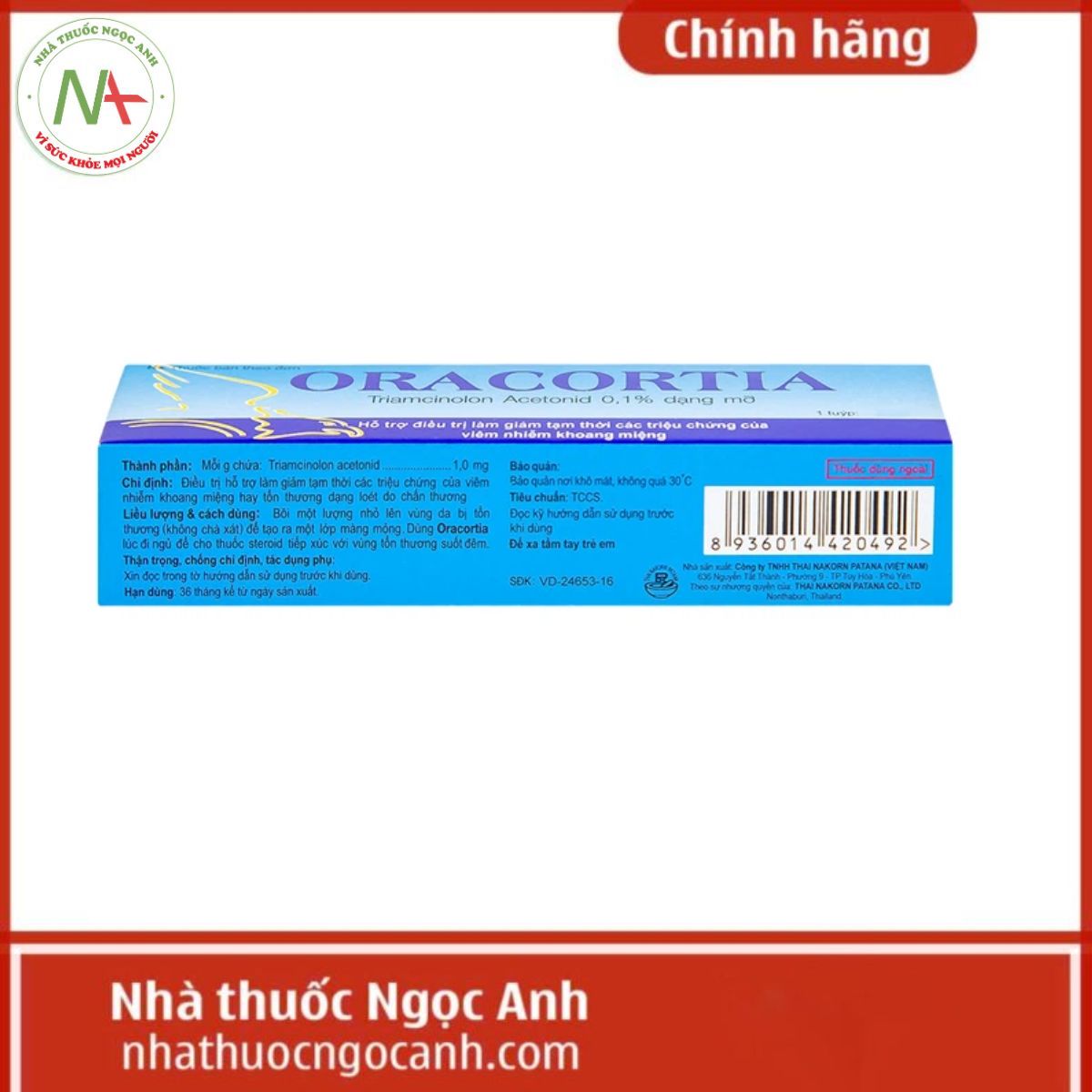 Oracortia 0,1% 5g