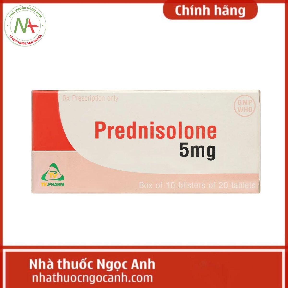 Prednisolone 5mg TV.Pharm