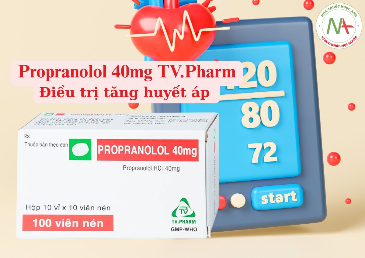 Propranolol 40mg TV.Pharm