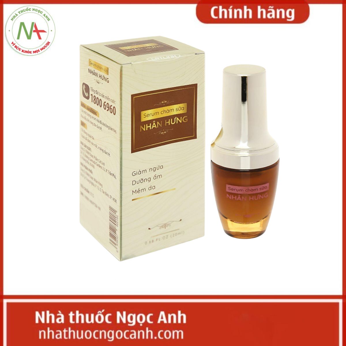 Serum Chàm Sữa Nhân Hưng