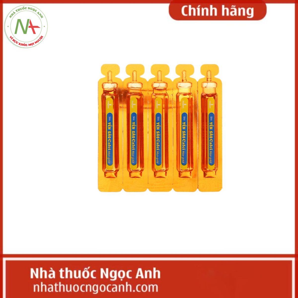 Siro Yến Sào Calci Max Gold