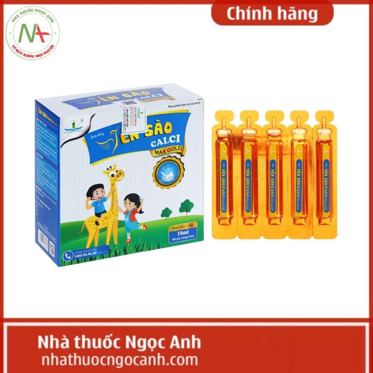 Siro Yến Sào Calci Max Gold