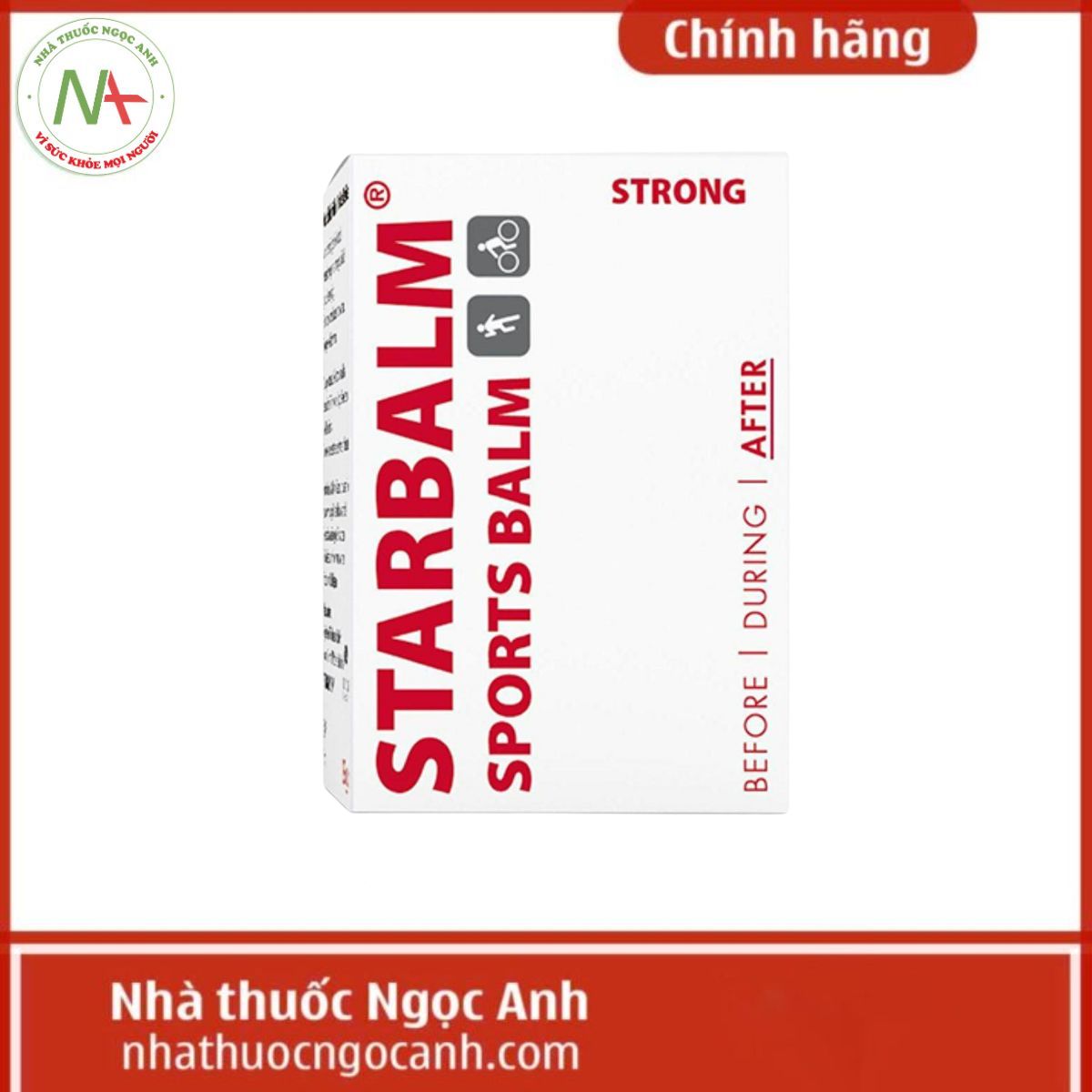 Starbalm Sports Balm Strong White 25g