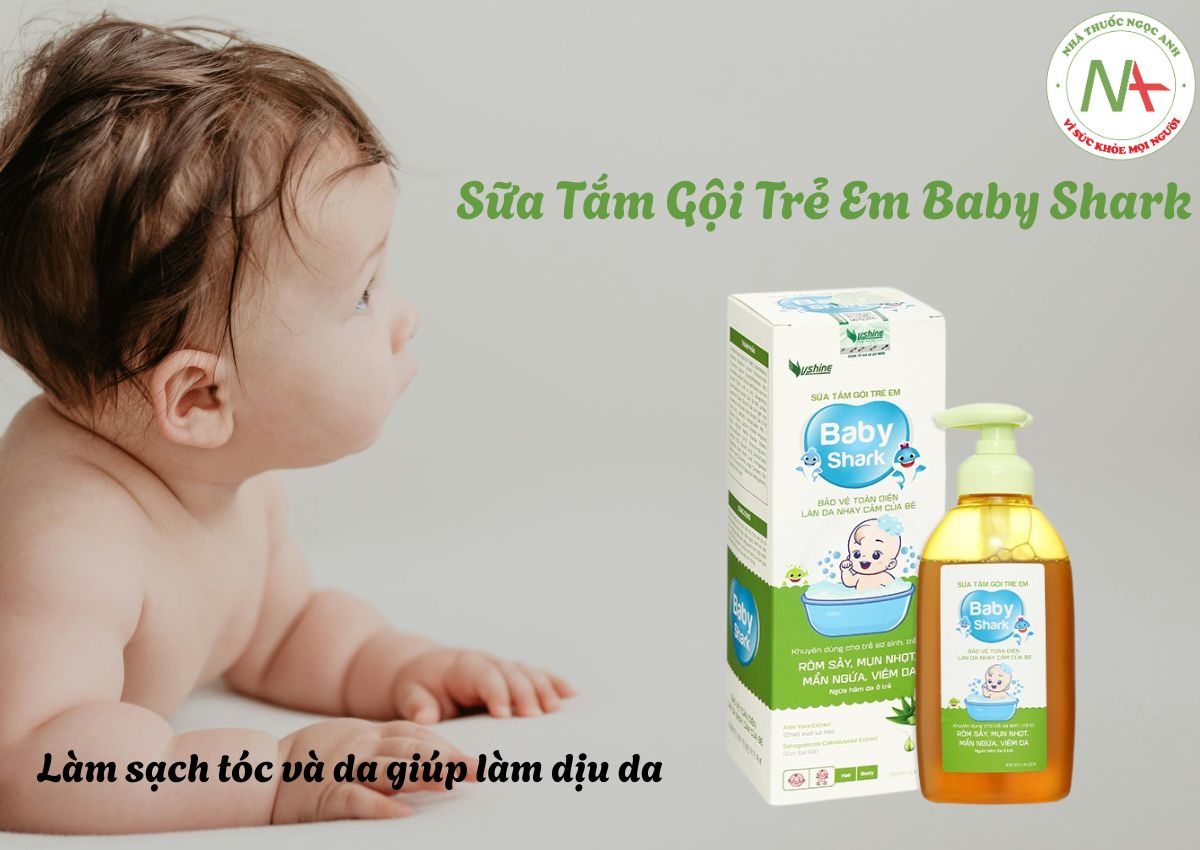 Sữa Tắm Gội Trẻ Em Baby Shark