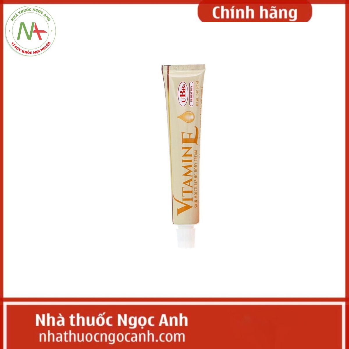 UBB Vitamin E Skin Moisturizing Body Cream