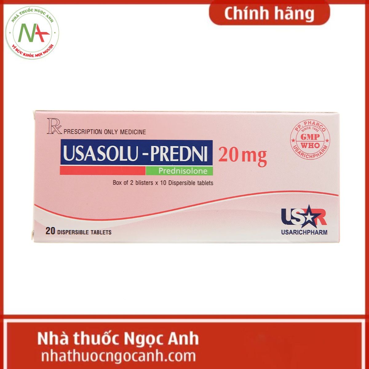 UsaSolu-Predni 20mg