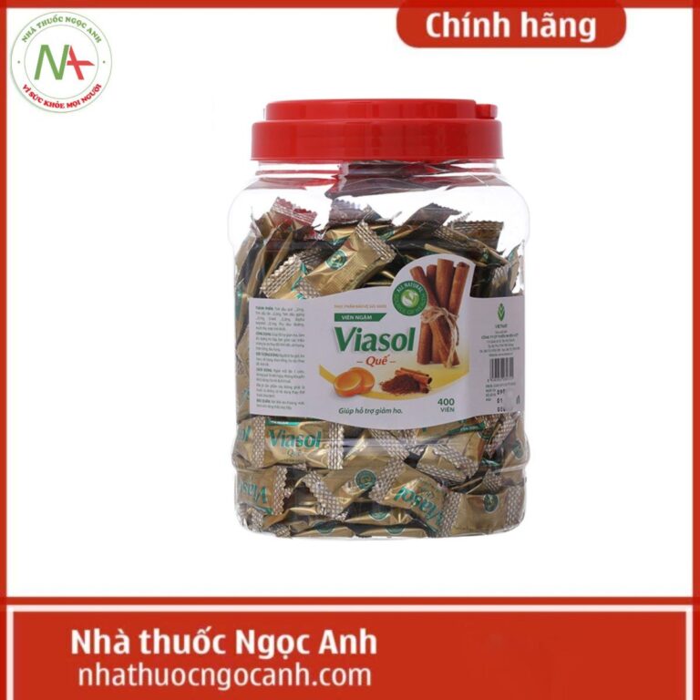 Viên ngậm Viasol Quế