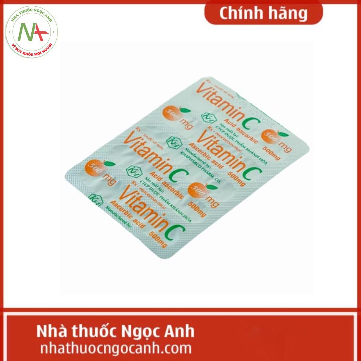 Vitamin C 500mg Khapharco