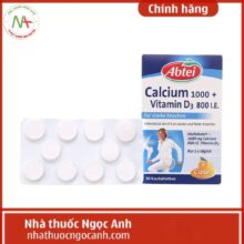 Abtei Calcium 1000+Vitamin D3 800 I.E.
