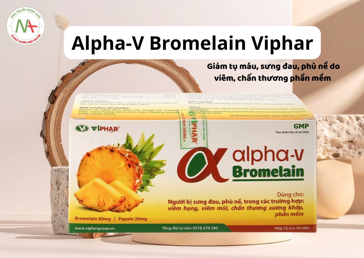 Alpha-V Bromelain Viphar