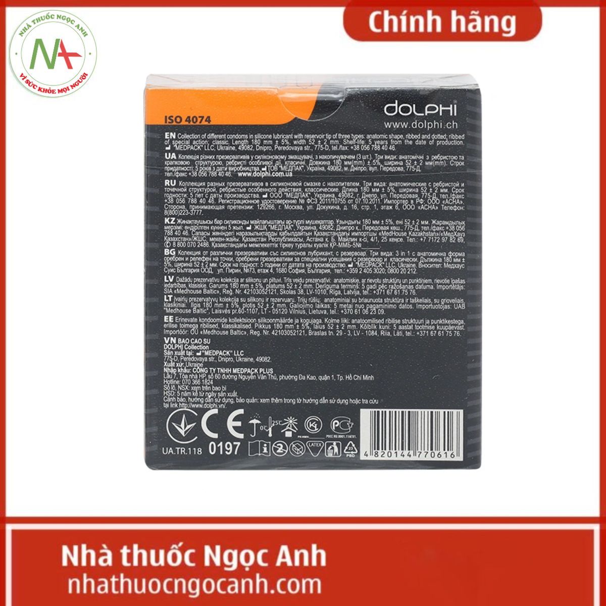 Bao cao su Dolphi collection