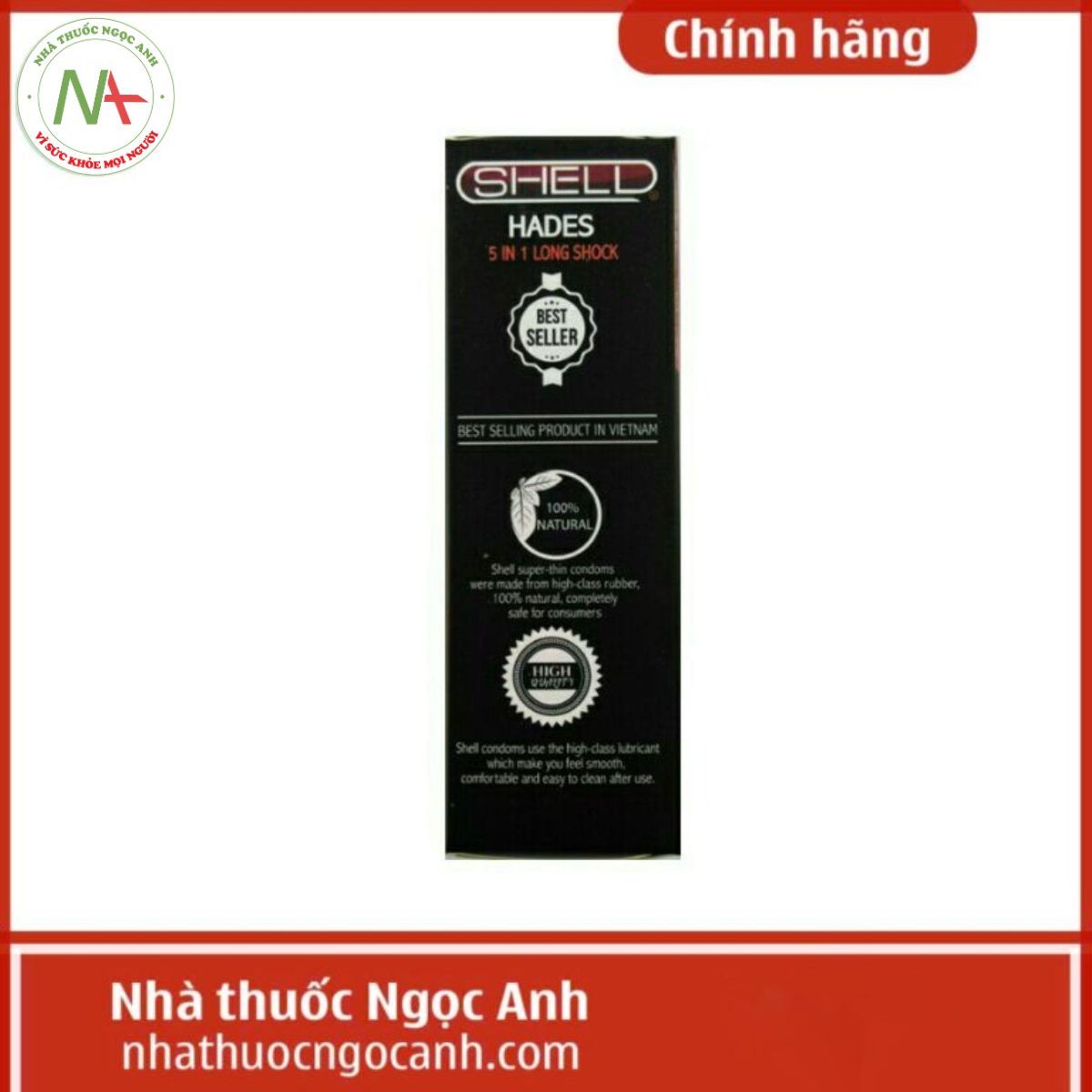 Bao cao su Shell Hades 5 in 1
