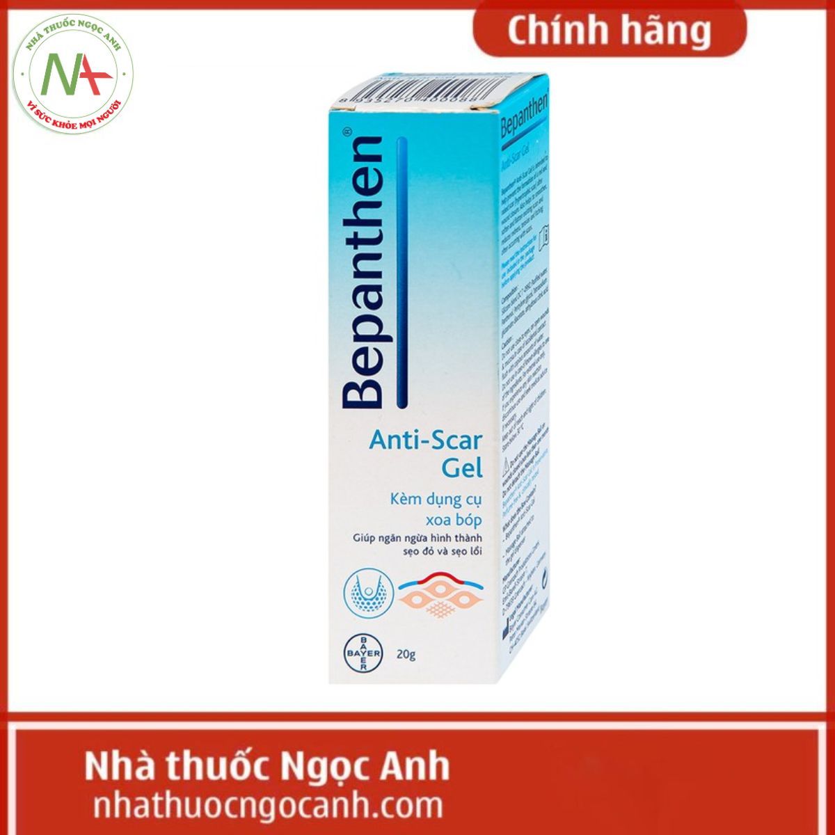 Bepanthen Anti-Scar Gel 20g