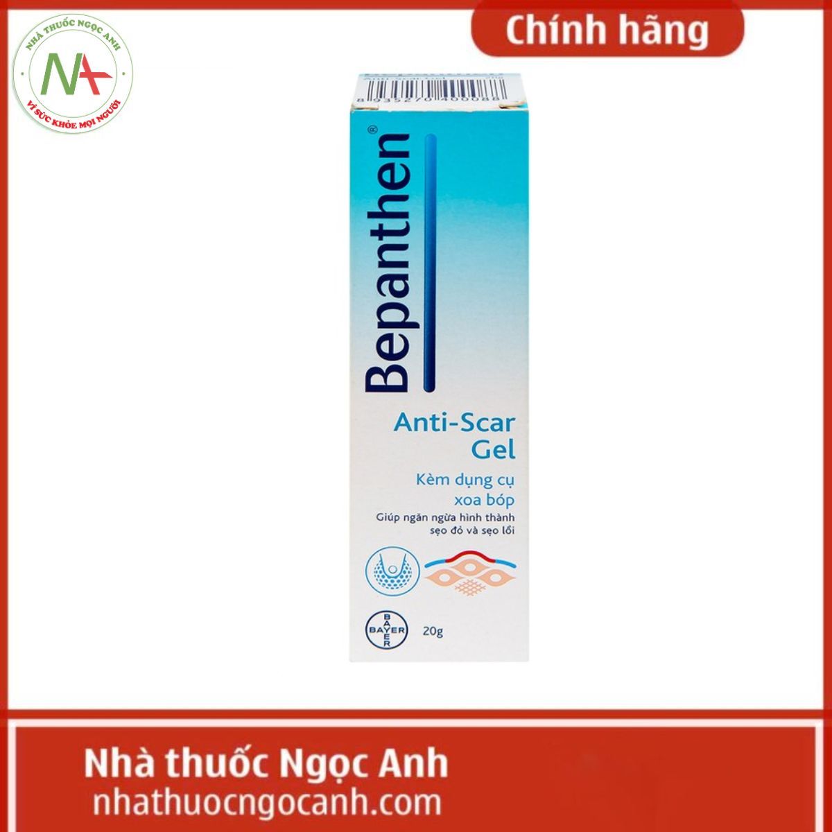 Bepanthen Anti-Scar Gel 20g