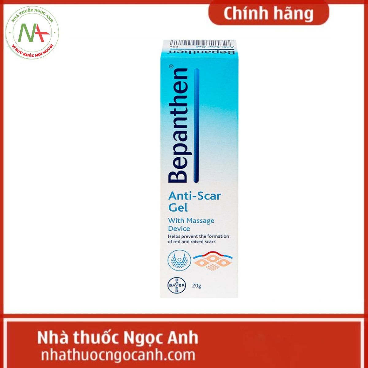 Bepanthen Anti-Scar Gel 20g
