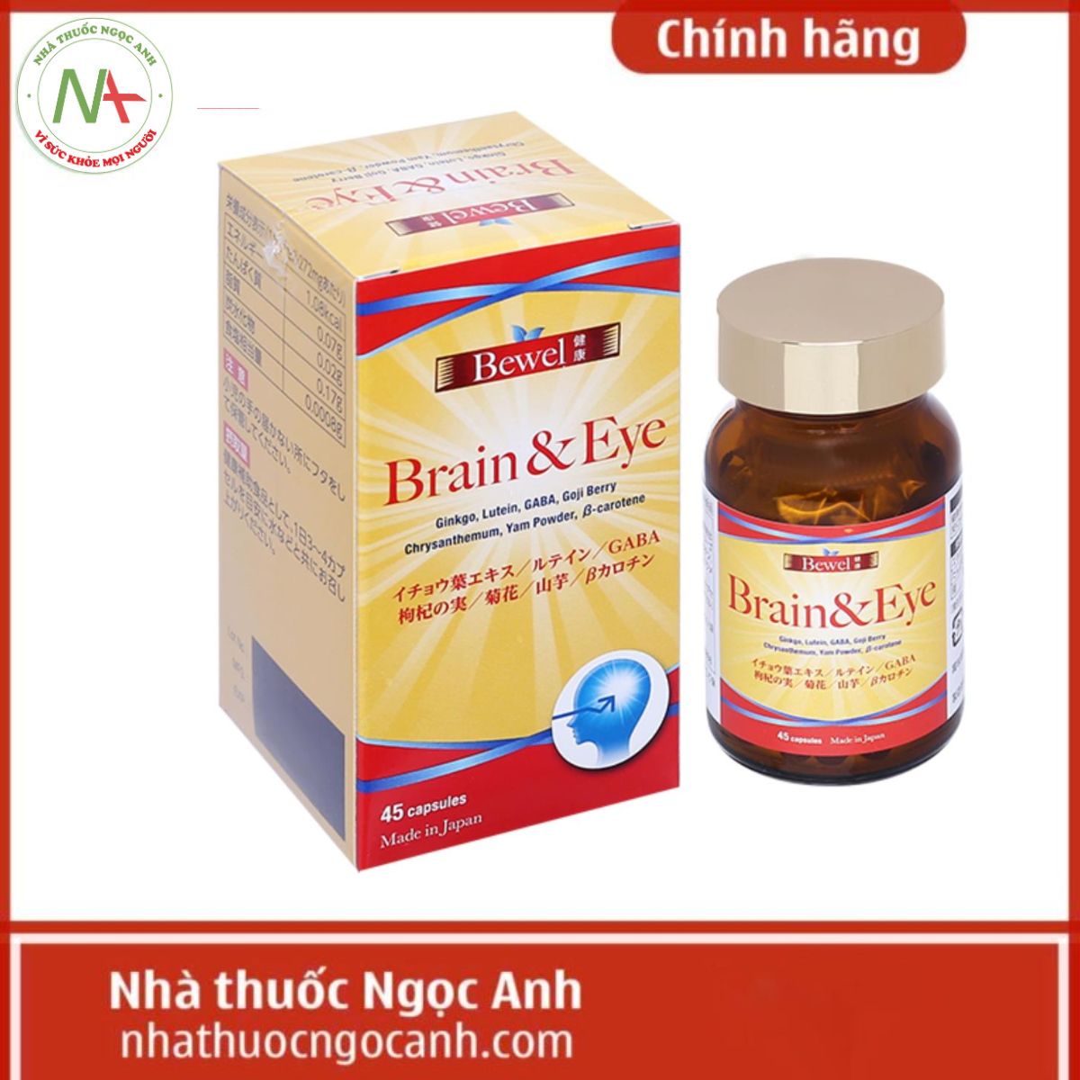 Bewel Brain & Eye có tác dụng gì, có tốt không, giá bao nhiêu?